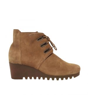 Arche Larela Suede Wedge Ankle Boots