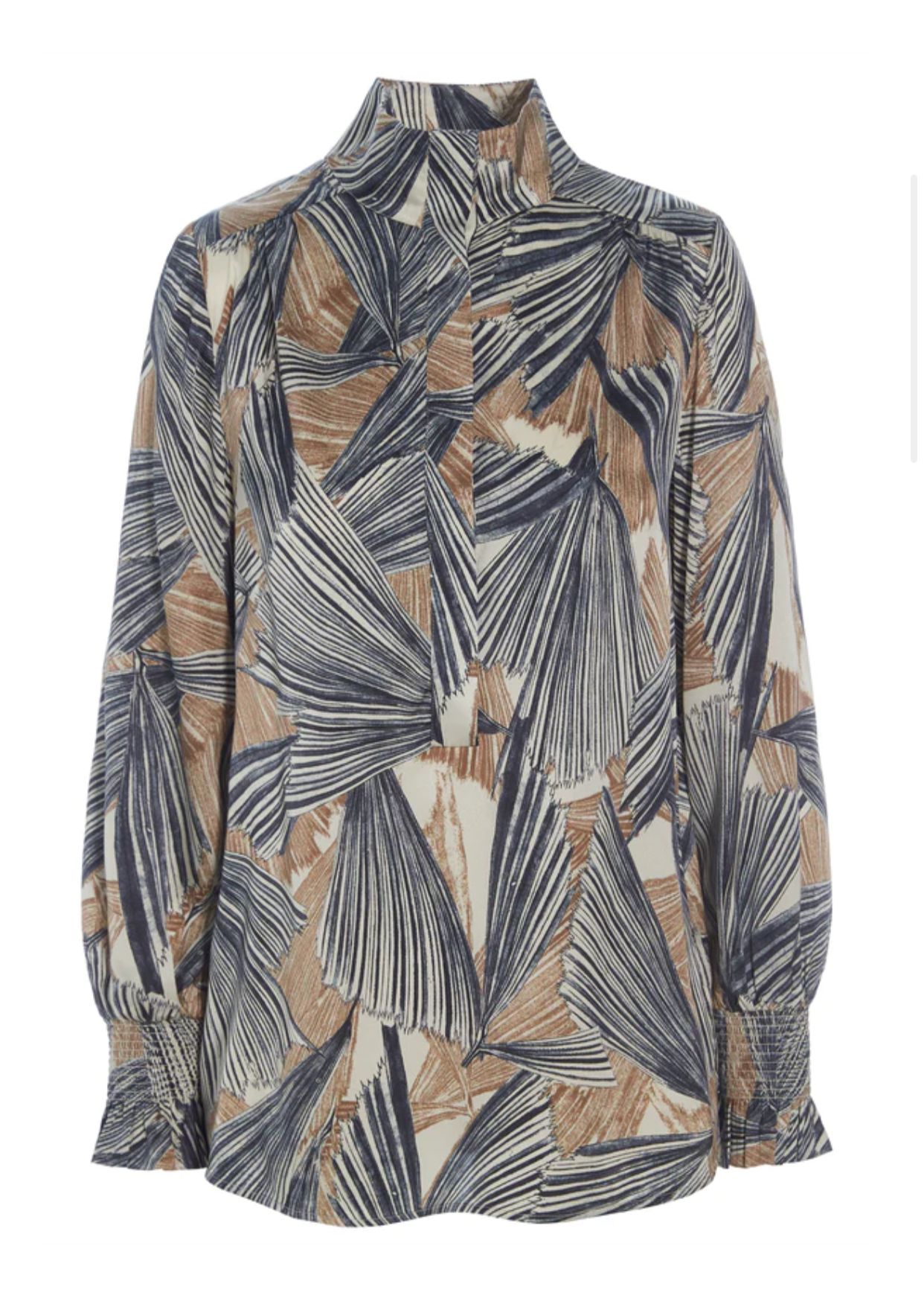 Tabby Palmette Shirt By Dea Kudibal - Stuff Fashion London