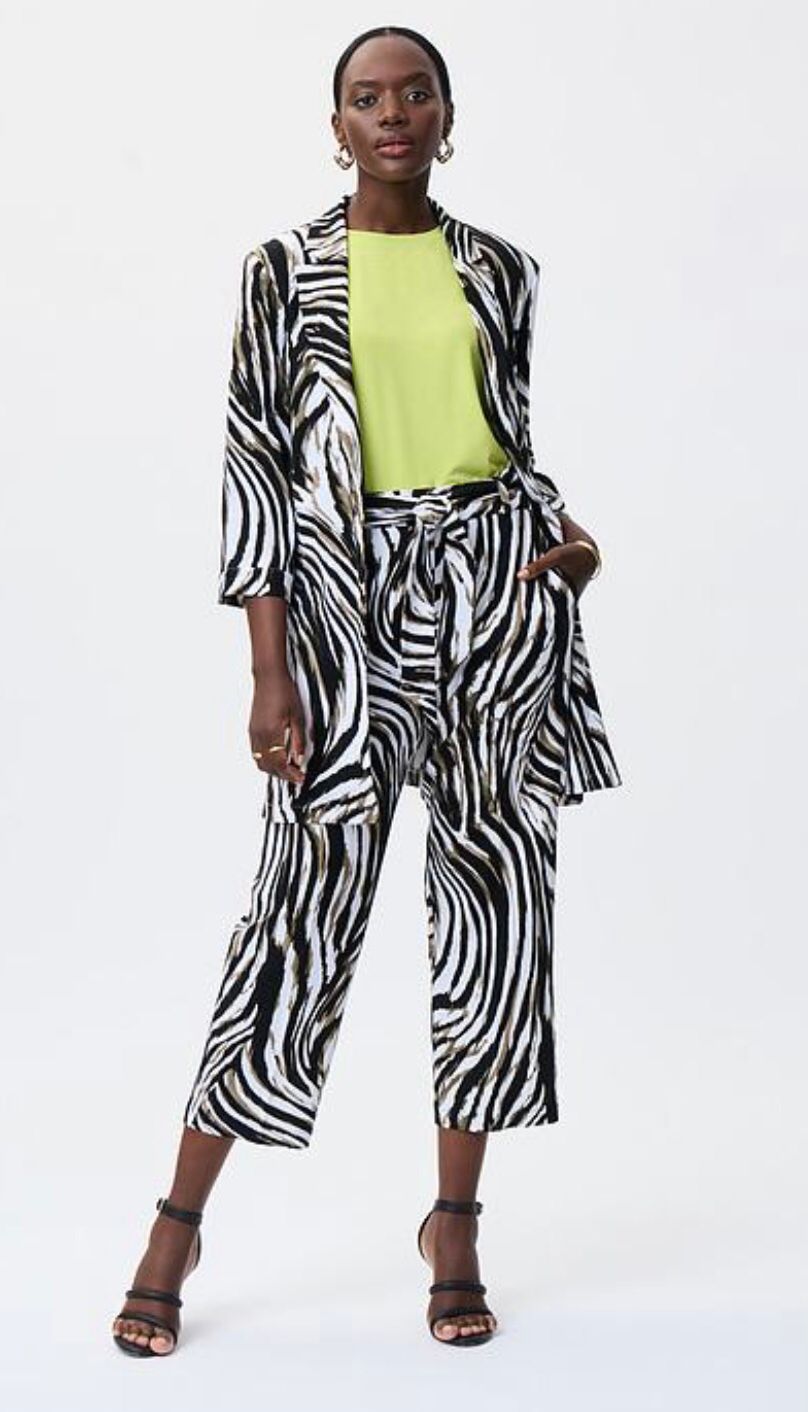 Get Yellow Leopard Printed Trousers at  799  LBB Shop